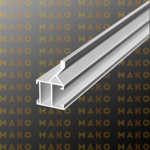 Профиль вертикальный MS145 Белый матовый (P11)